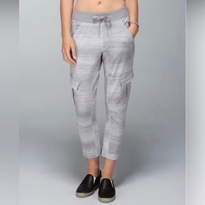 Lululemon Carry And Go Pant II Righteous Stripe Silver Spoon / Ambient Grey 4